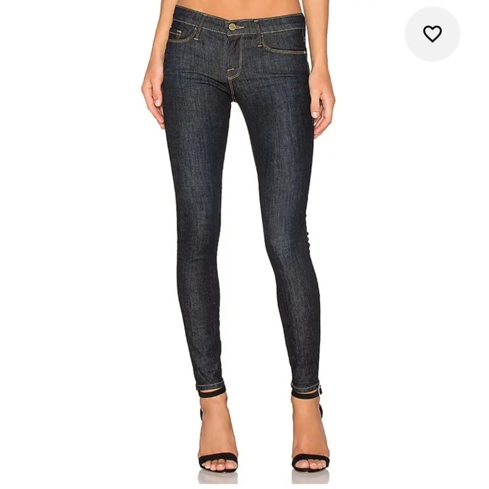 Frame Le Skinny de Jeanne Jeans in Sullivan Wash